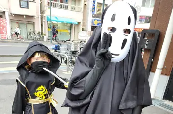 渾身の仮装です☆
